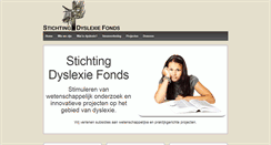 Desktop Screenshot of dyslexie.nl